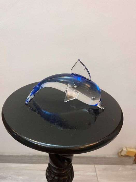 Set doua piese vechi cristal MURANO bibelouri bibelou figurine superbe ieftine