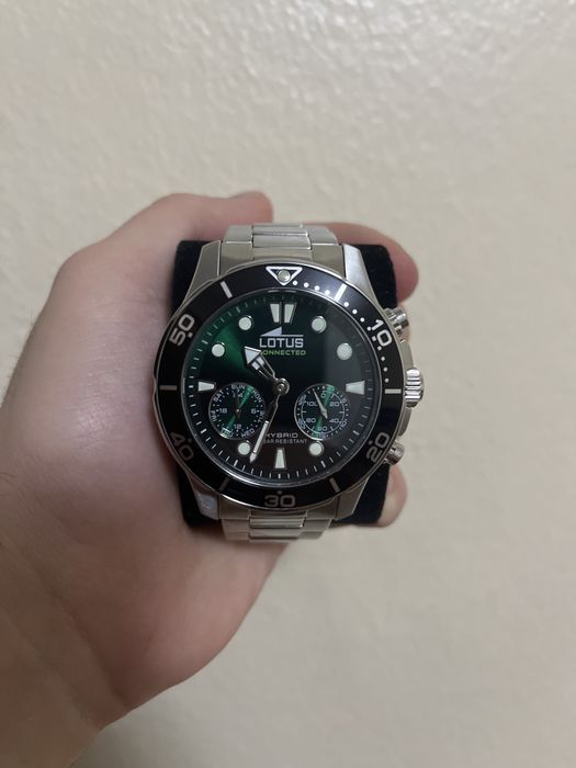 Ceas Lotus connected verde