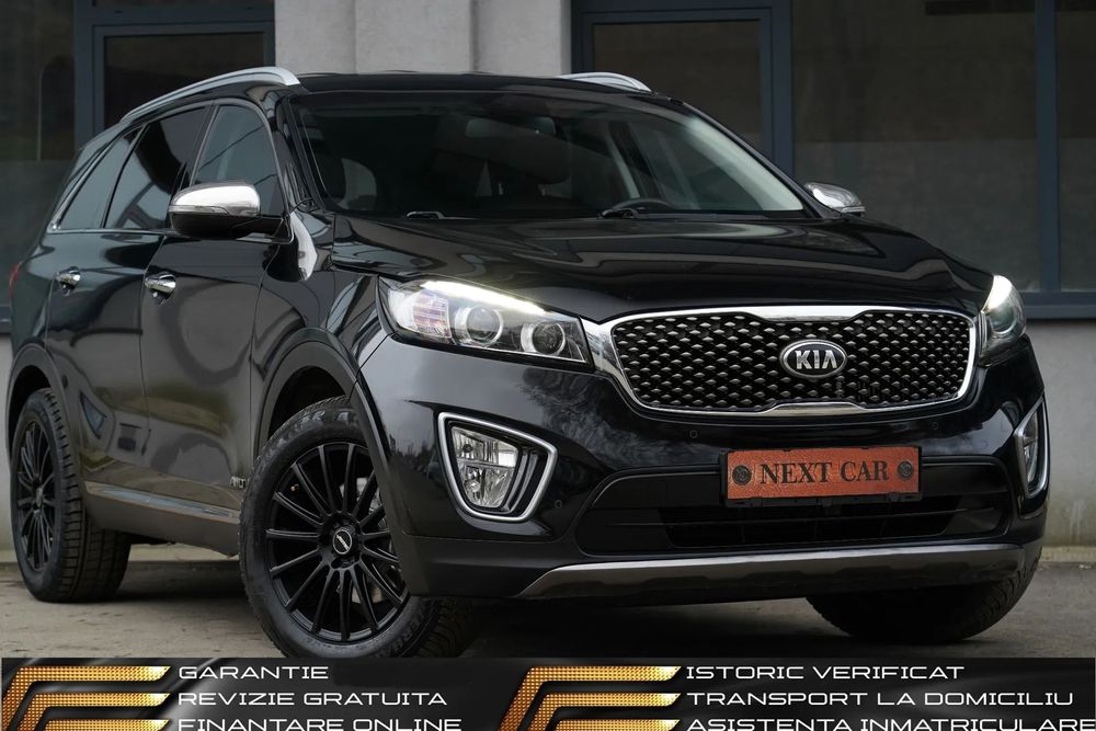 Kia Sorento GARANTIE 24 LUNI*RATE*4x4*200Cp*7 Locuri*Automata*Piele*Navi*Led*
