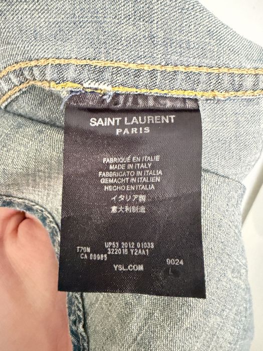 Saint Laurent 100% оригинална дънкова риза