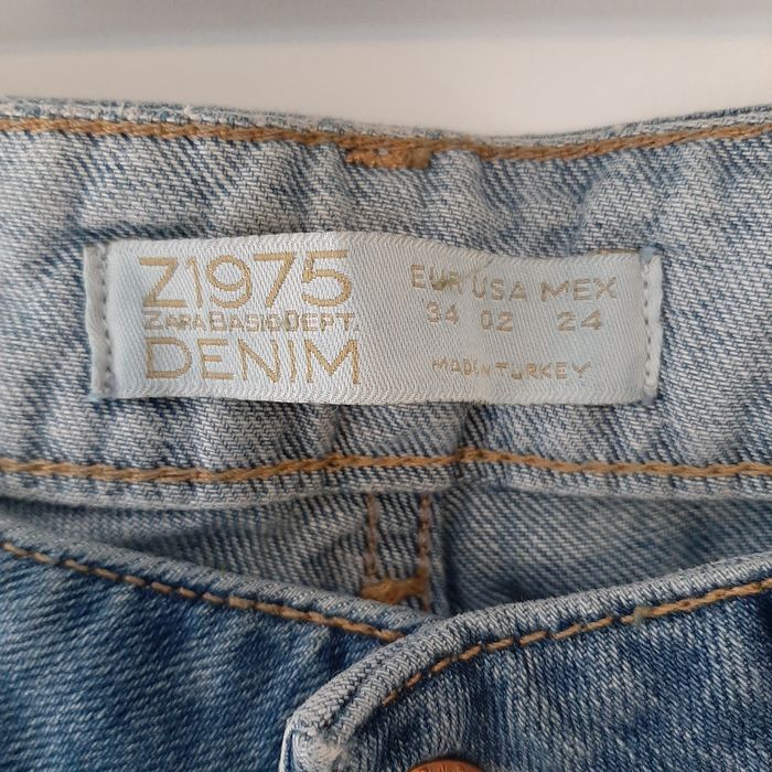 Blugi dama ZARA BASIC DENIM, mărimea 34