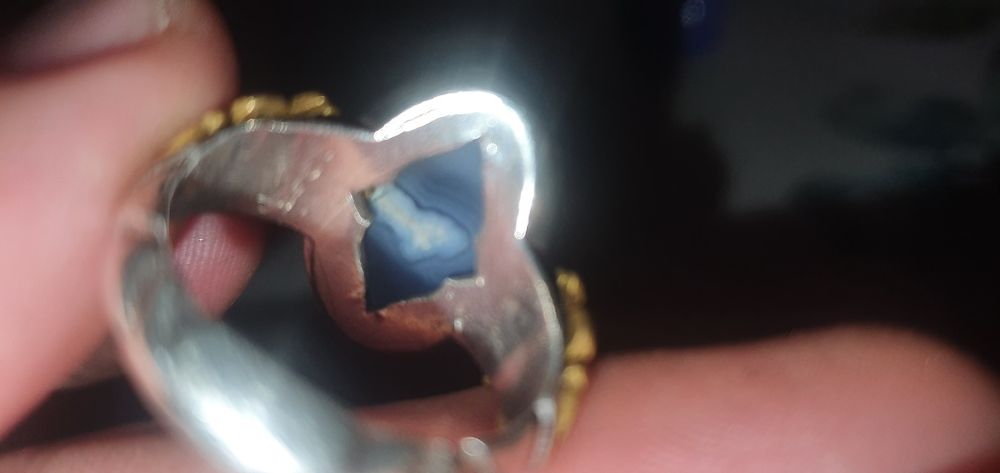 Серебряное кольсо 925 Proba