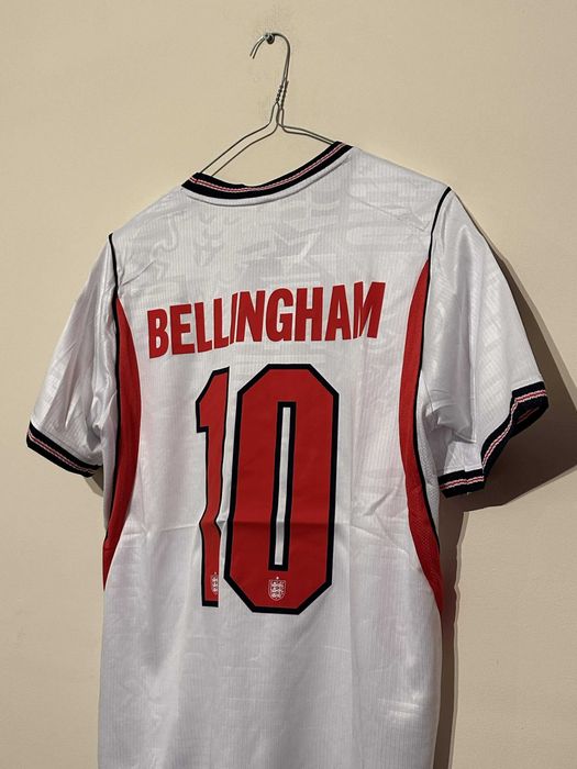 Тениска на Англия за Световното първенство с името на BELLINGHAM - ТОП ЦЕНА!