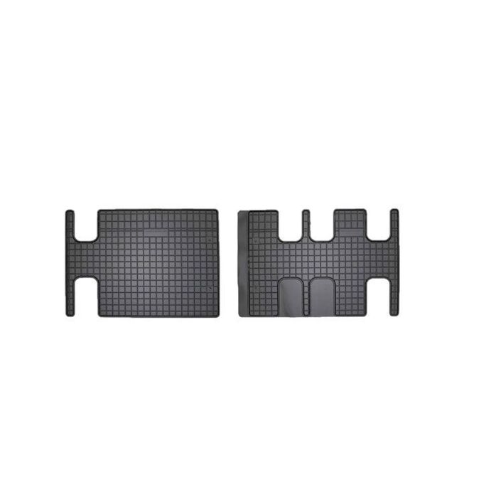 Set covorase auto din cauciuc pentru Citroen Jumpy 3 2016-> prezent, randul 3, presuri RapidAuto, Negru