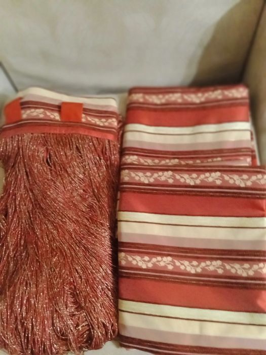 Комплект из трёх штор