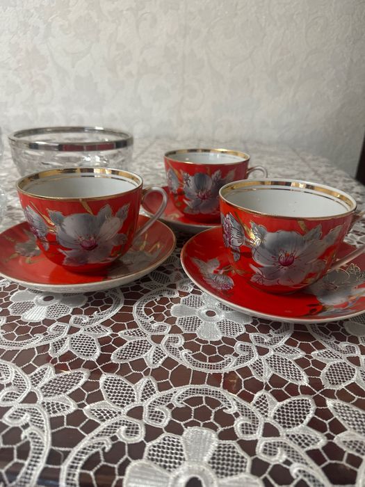 Чашки - 3 штук  ссср