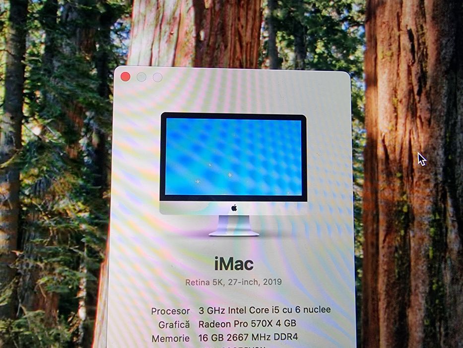 IMac Retina 5k  27 inch 2019 impecabil