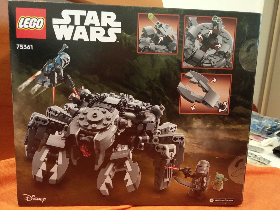 Lego Star Wars 75361 Spider Tank din Mandalorian, nou, sigilat