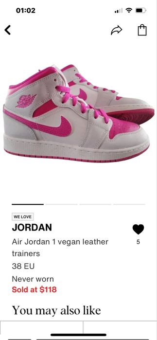 Air jordan vegan leather