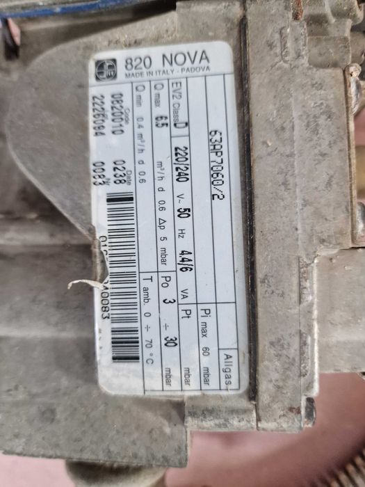 Vand electrovane gaz metan