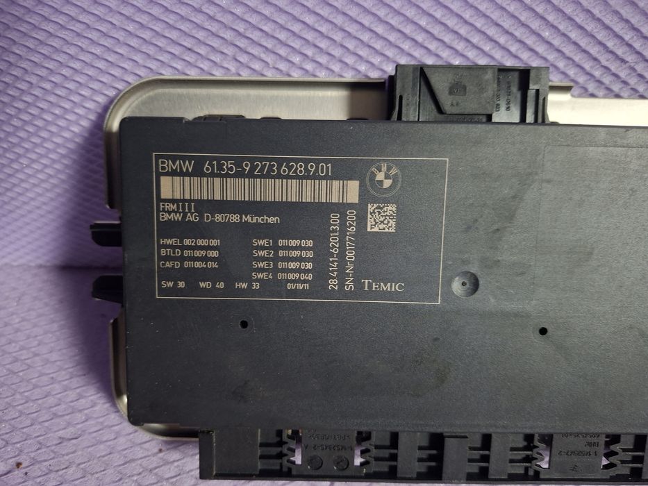 Modul Lumini BMW FRM 3 Seria 5 F10 F11 F07 F01 Cod 9273628