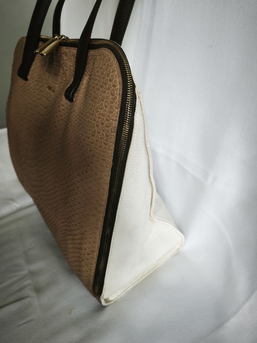 Furla, голяма чанта естествена кожа