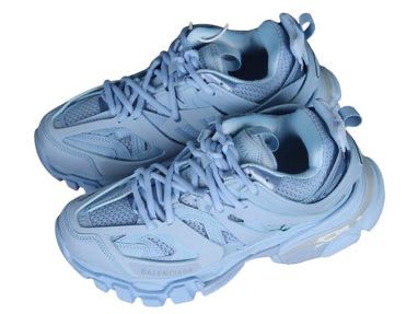 Balenciaga Track blue носени