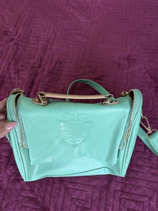 Geanta verde menta
