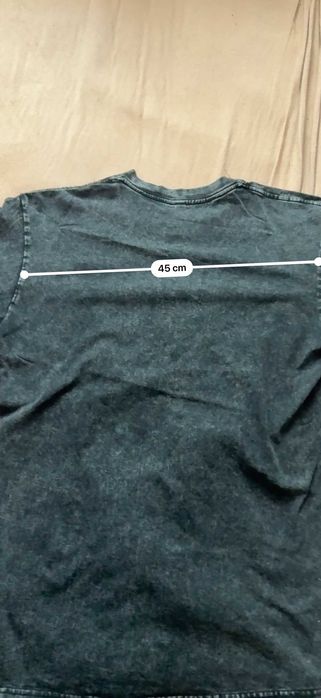 Tricou Anine Bing oversized mărimea L – acid wash, 100% bumbac
