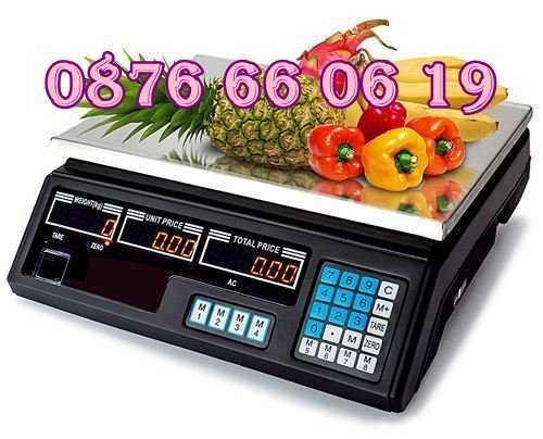 Кантар с платформа до 1000 кг, електронен кантар, везна до 1 тон