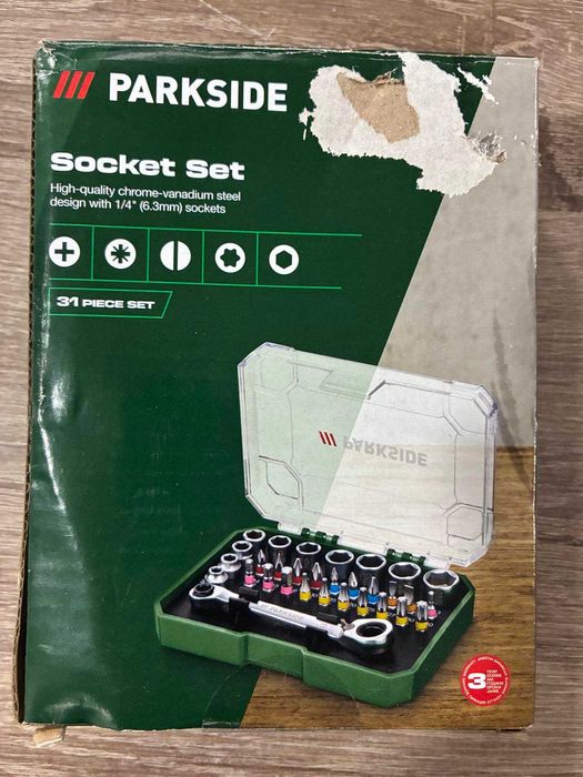 Parkside Socket Set от 31 части