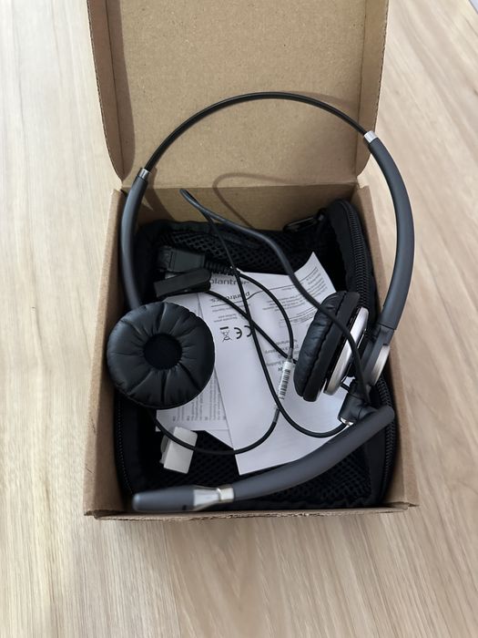 Plantronics HW 720 + USB адаптер DA70 + HIS adapter cable – НОВИ