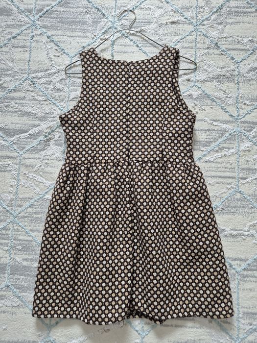 Вязаный сарафан-платье