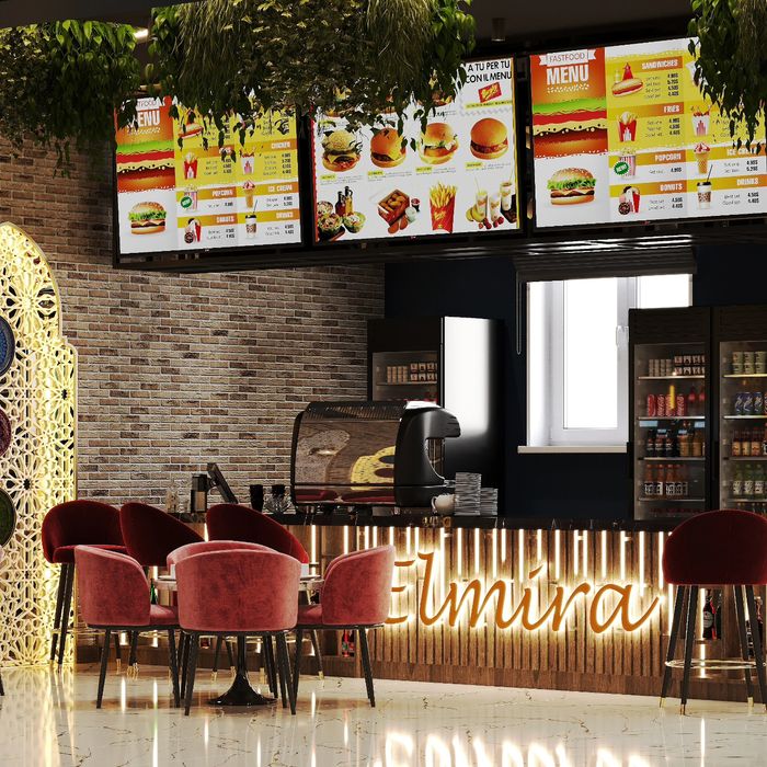 Дизайнер интерьер ресторан квартира