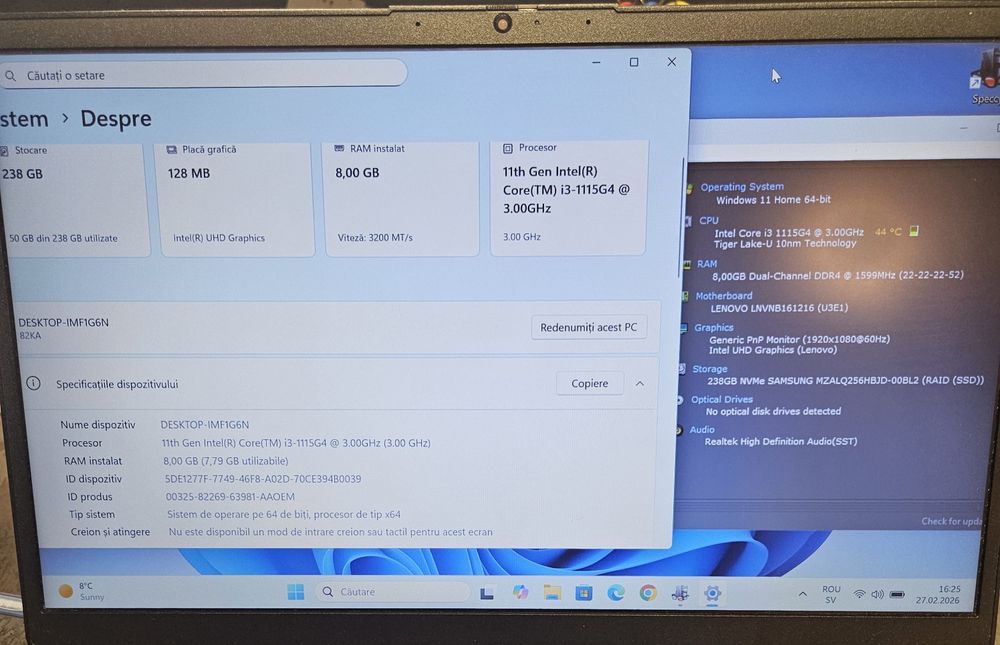 Amanet F28: Laptop Lenovo V14 G2 ITL (N)