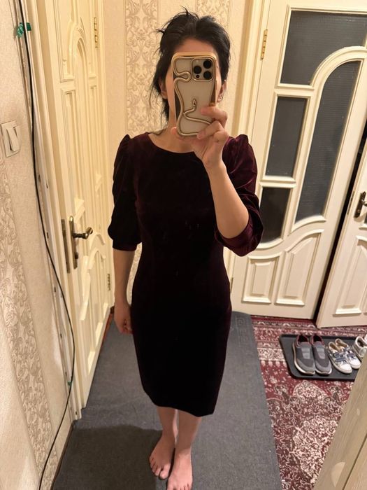 женская одежда королевский бархат материал