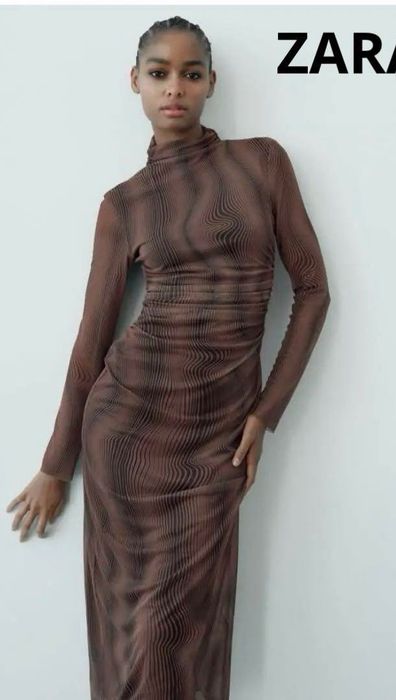 Рокля с тюл Zara