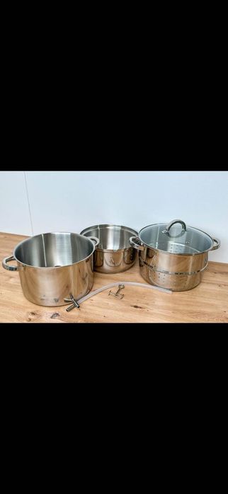 Set oale pentru facut suc/sirop struguri/afine/visine etc