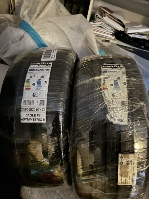 Jante 20 G30 BMWSeria  5 originale+ cauciucuri ambele noi