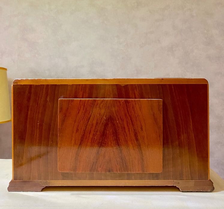 Часы настольные ОЧЗ 1961 г с боем большие дерево