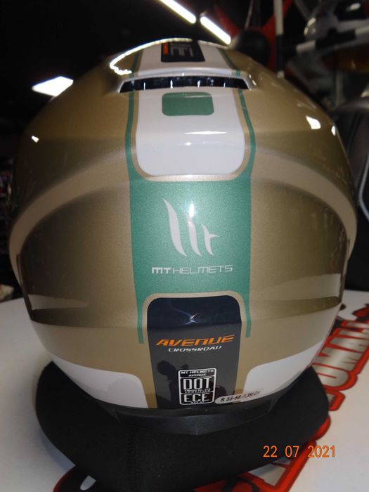 каска НОВО! Kаскa MT Helmets Avenue SV мото скутер мотор градска чопър