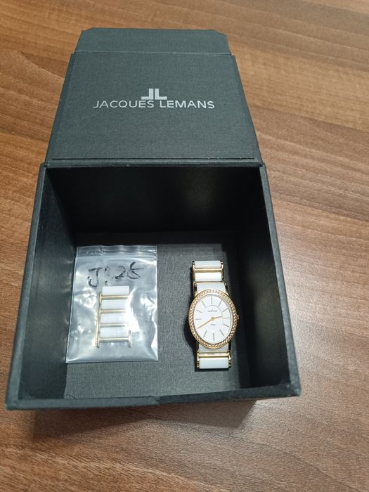 Ceas damă Jacques Lemans model 1-1819 Gold / Ceramic