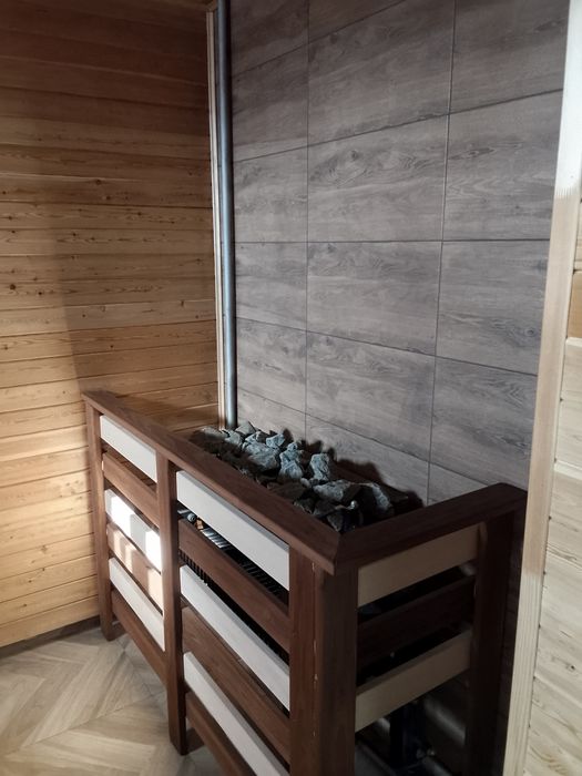 Монтаж отделка бань, саун, парных