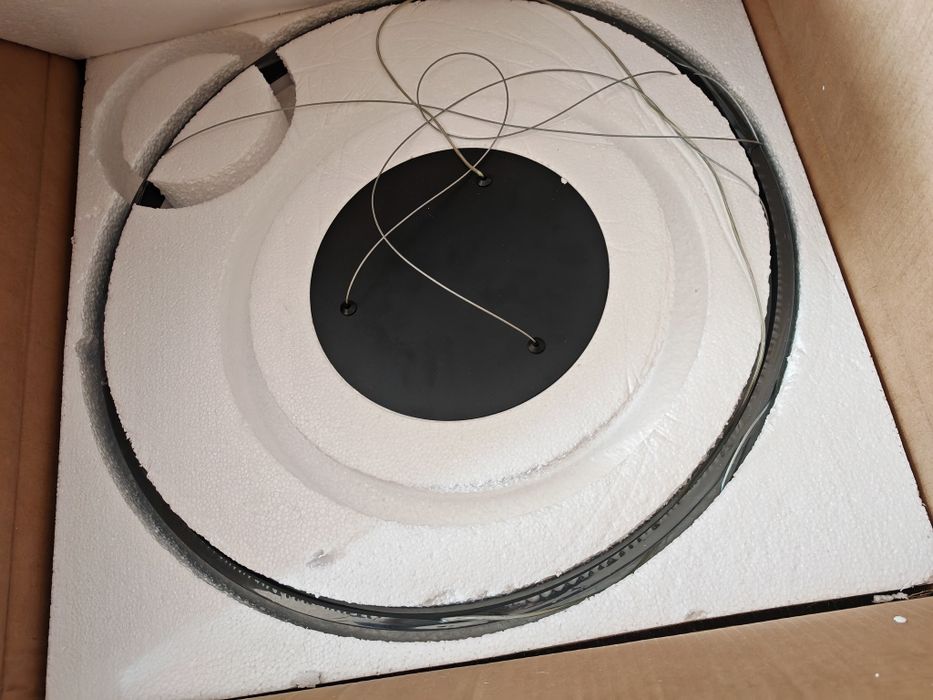 Черни led рингове  3 броя-40/60/80 с дистанционно