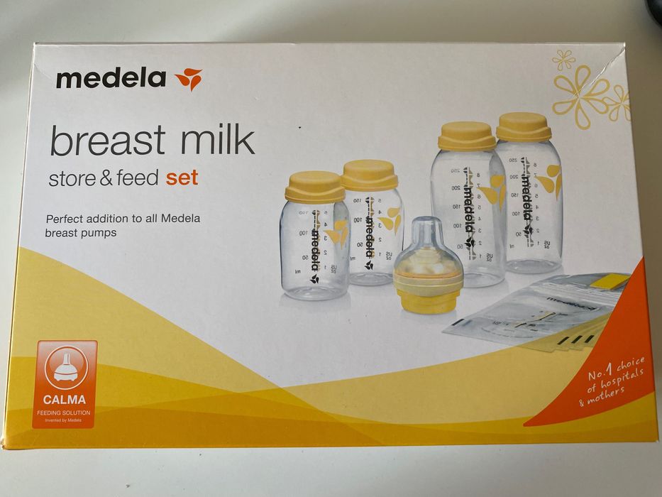 Medela бутилки и биберони комплект