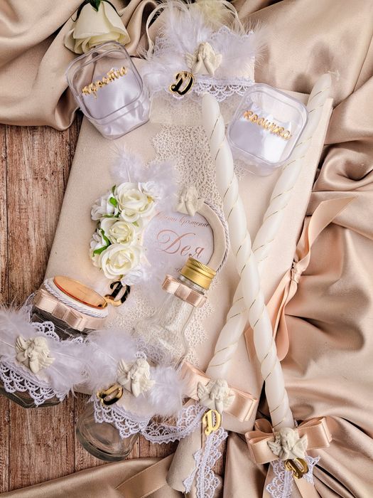 Комплекти за кръщене от велур