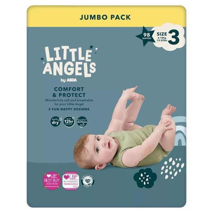 Памперси Little Angels 1-ца,2-ка,3-ка,4-ка,4+,5-ца Судокрем,Адаптирано