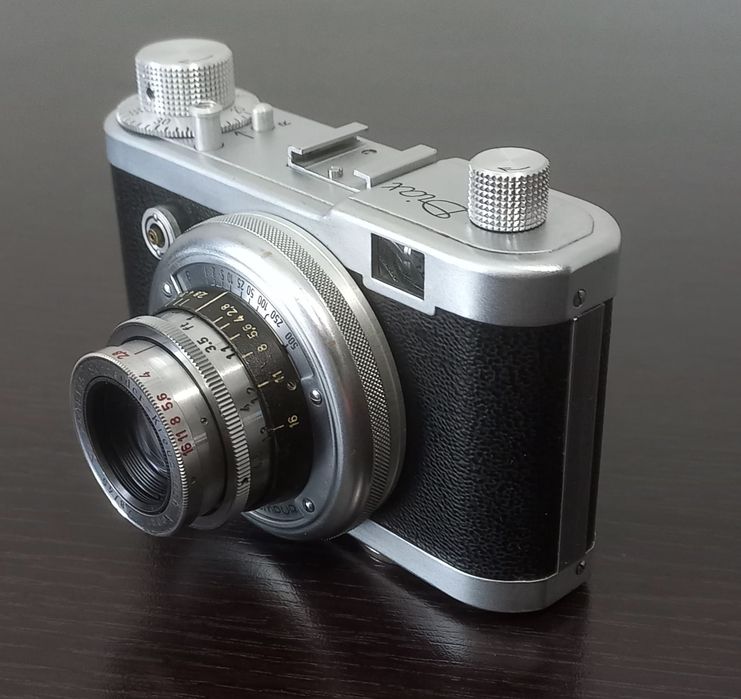 Aparat foto film Voss Diax 1a cu obiectiv Schneider Kreuznach-vintage,