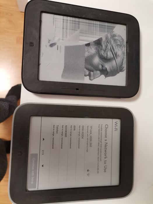 Placa de baza e book reader - nook