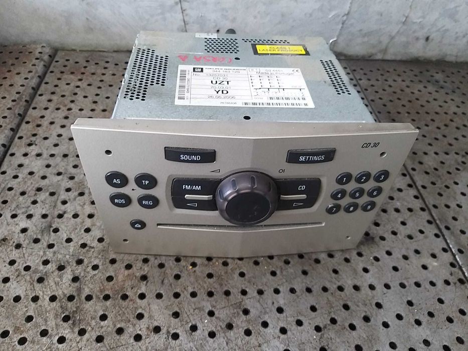 Radio cd player opel corsa d s07 13257031 344183129
