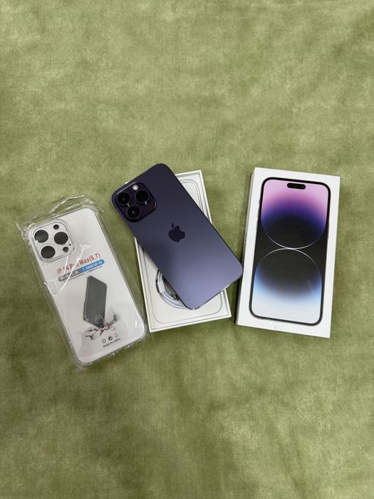 IPhone 14 Pro Max Айфон 14 Про Макс 90 % АКБ с коробкой Все работает