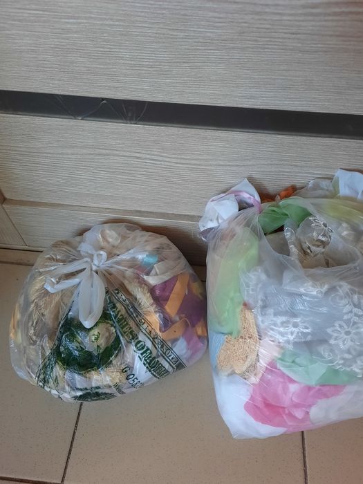 Обрезки ткани. Для рукоделия. 300 тенге.