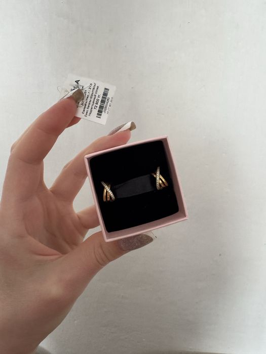 Серьги PANDORA оригинал