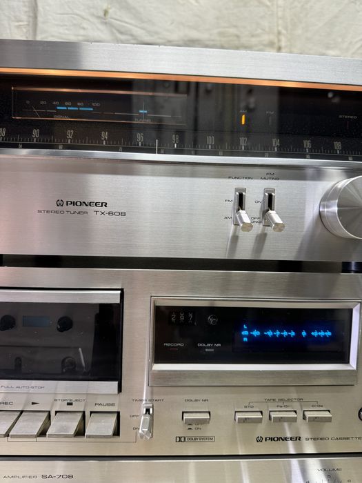 Сет Pioneer SA-708 TX-608  CT-F600