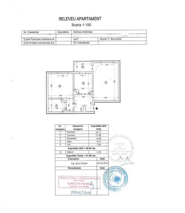 Proprietar - 2 camere Baneasa. Lângă Herăstrău