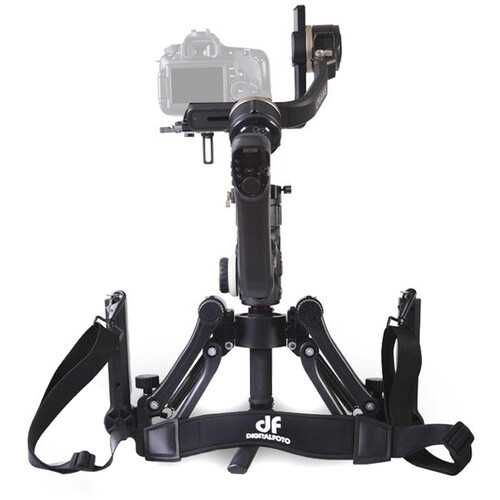 DH04PRO Dual Handle gimbal stabilizare pe arc DJI Ronin/Zhiyun/Feiyu