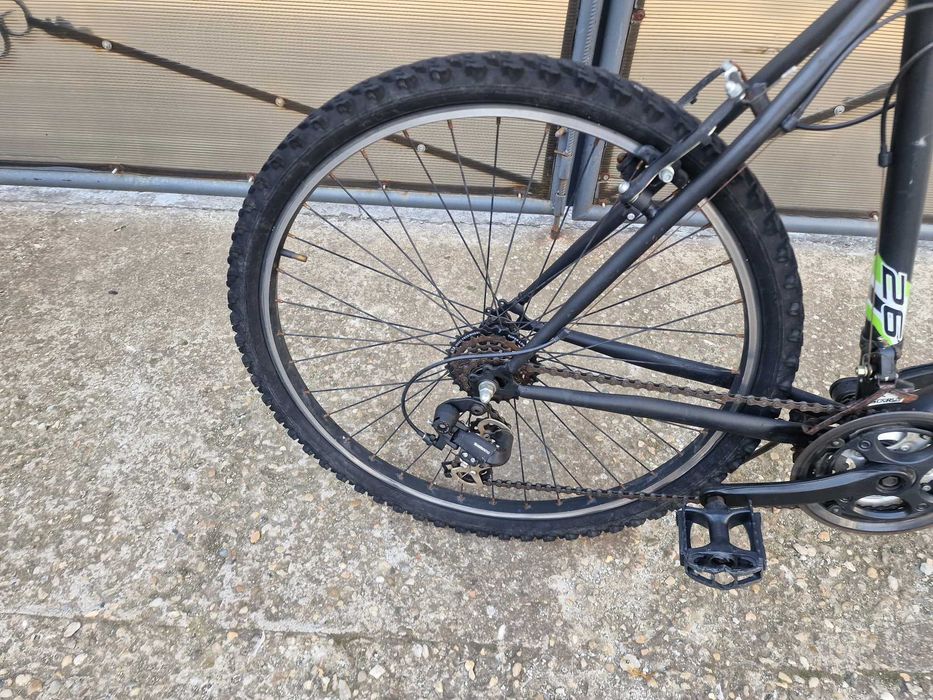 Bicicleta copii MTB Velors 26", verde/negru