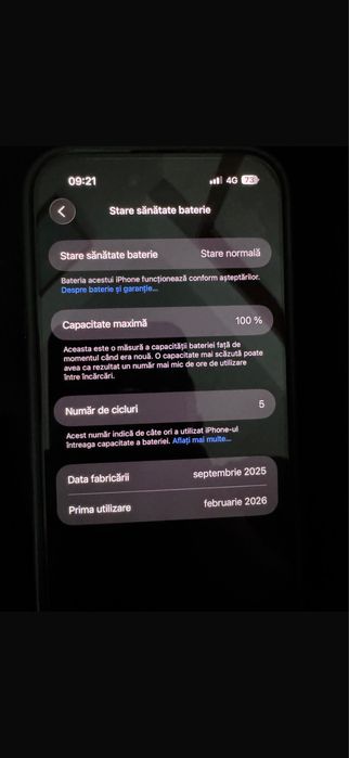 Iphone Air, 256 gb Nou desigilat. Negociabil