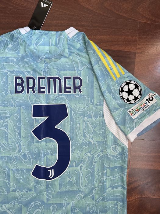 Tricou fotbal Juventus 25/26 Away Kit Bremer #3