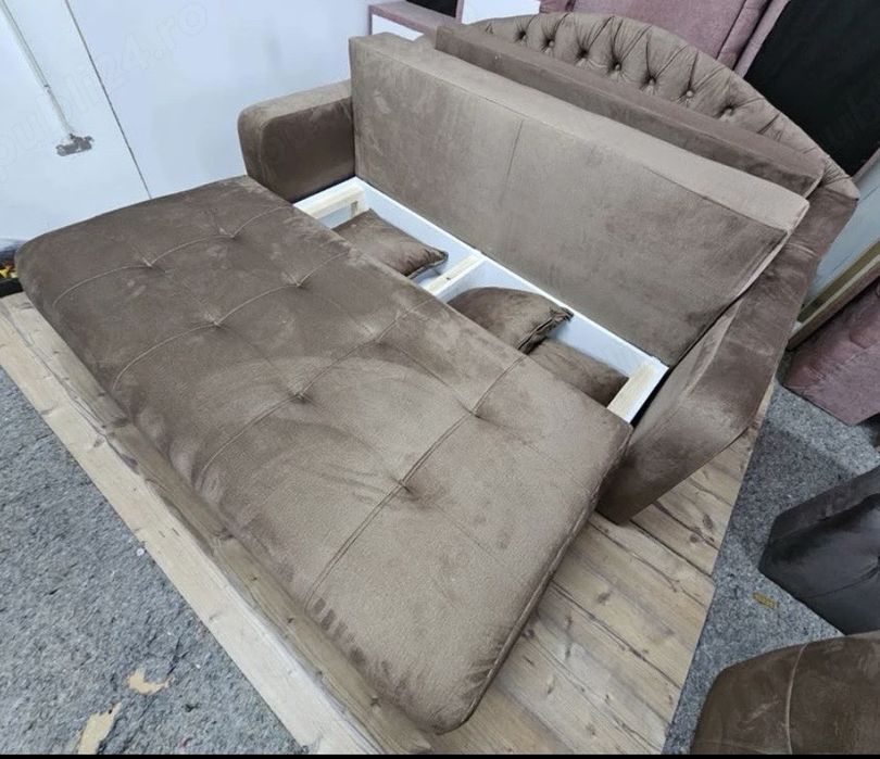URGENT DE VANZARE Canapele premium elegance din catifea- 2 bucati